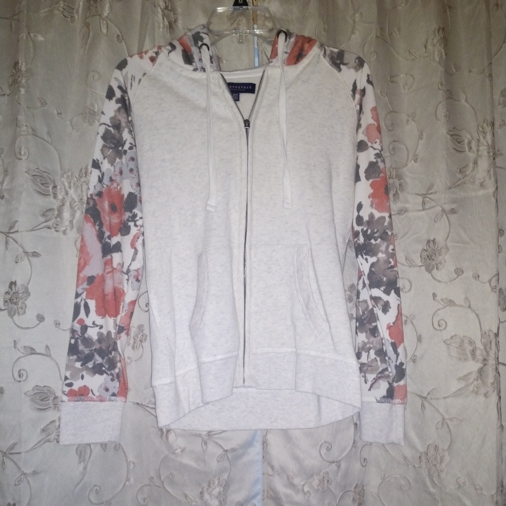 Floral Sweat Jacket